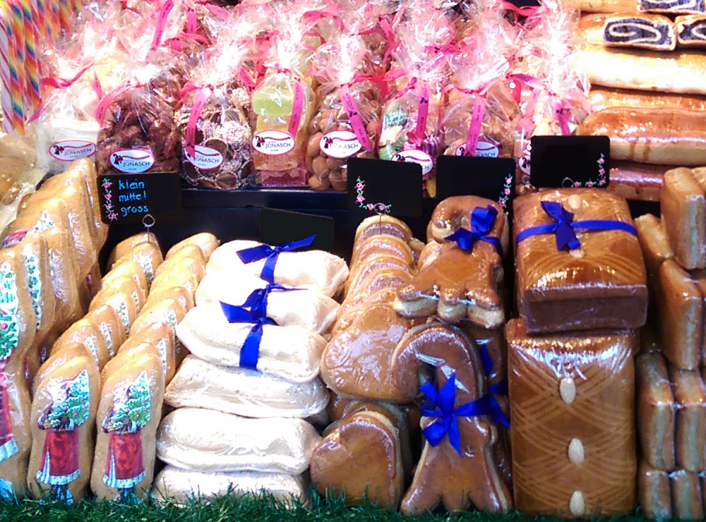 Weihnachtsmarkt Basel Barfüsserplatz Confiserie Jonasch